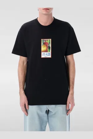 Huf T-shirt in cotone con stampa grafica