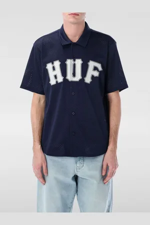 Huf Camicia in mesh con stampa logo