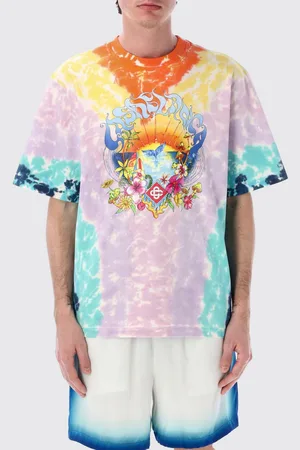 Casablanca T-shirt in cotone con stampa grafica