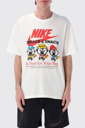Nike T-shirt in cotone con logo