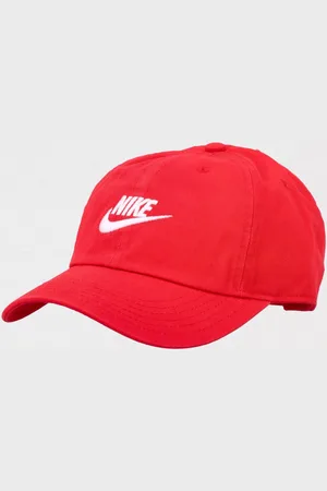 Nike Cappello in cotone con logo ricamato