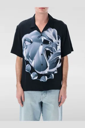 Huf Camicia in rayon con stampa grafica