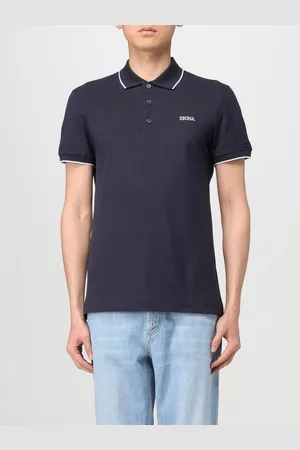 Ermenegildo Zegna Polo in piquet di cotone