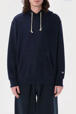 Champion Felpa con cappuccio in misto cotone
