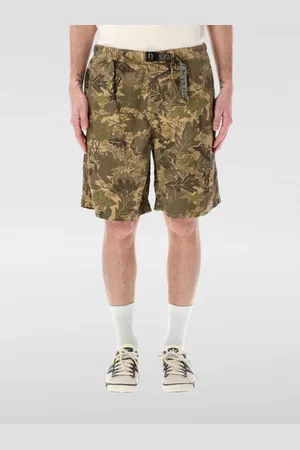 Brain Dead Pantaloncino in cotone con stampa camouflage