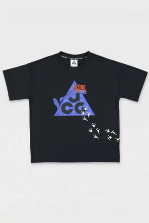 Nike T-shirt in misto cotone stampato