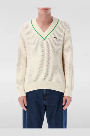 Lacoste Maglia a v in misto cotone