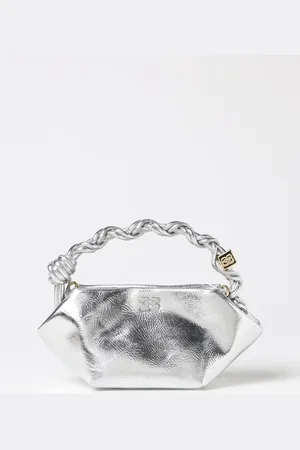 Ganni Borsa in pelle laminata