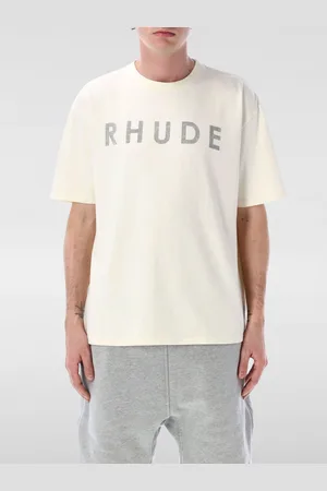 Rhude T-shirt in cotone con logo