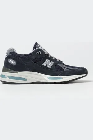 New Balance Sneakers Made in UK 991v2 in camoscio e mesh