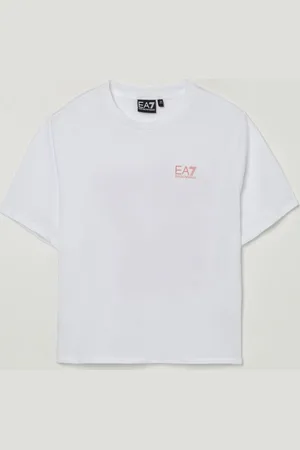 EA7 T-shirt in cotone con logo