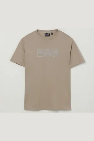 EA7 T-shirt in cotone con logo