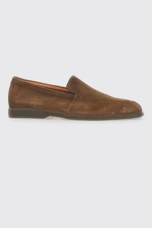 santoni Mocassino in camoscio