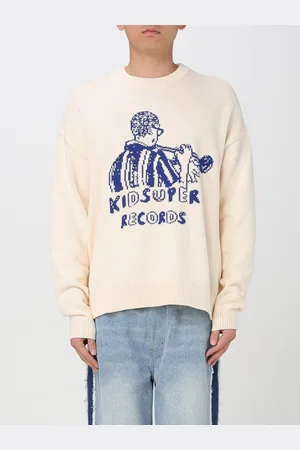 KIDSUPER STUDIOS Maglione Records in misto cotone