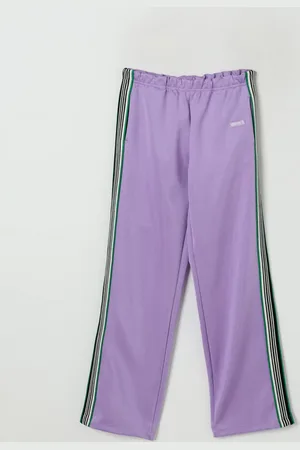 VERSACE Pantalone jogging con bande a righe