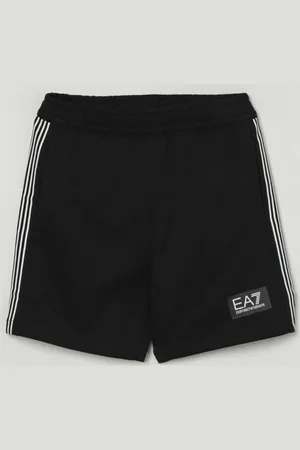 EA7 Pantaloncino sportivo in cotone stretch