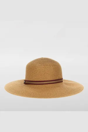 Borsalino Cappello in rafia intrecciata