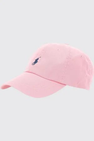 Ralph Lauren Cappello in cotone con logo ricamato