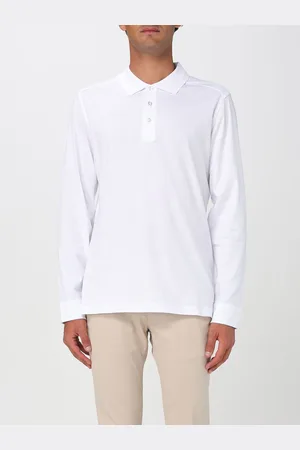 FAY Polo in cotone a maniche lunghe