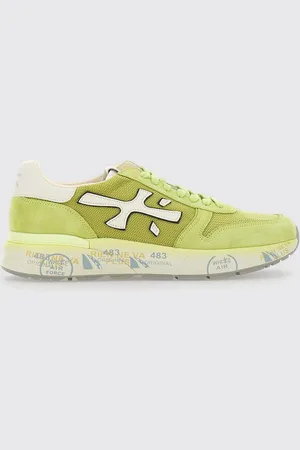 Premiata Sneakers Mick in camoscio e mesh