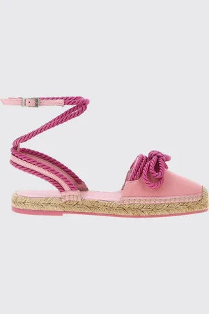 Mach & Mach Espadrillas Riviera in canvas con fiocco
