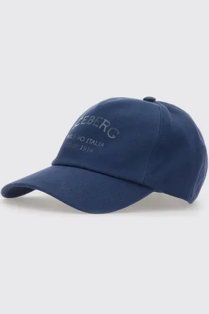 Iceberg Cappello in cotone con stampa logo