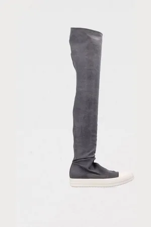 Rick Owens Sneakers Hollywood in denim stretch