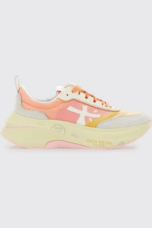 Premiata Sneakers Hill in camoscio e mesh