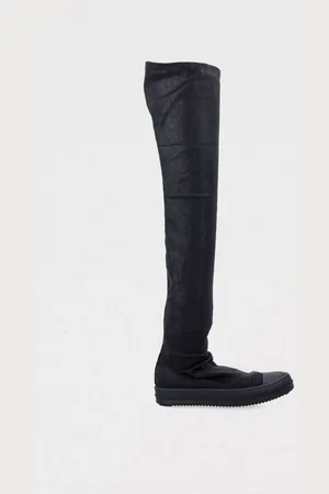 Rick Owens Sneakers Hollywood in denim stretch