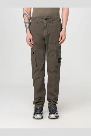 Stone Island Pantalone cargo in cotone