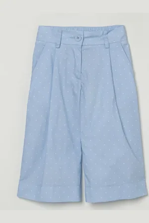 MONNALISA Pantalone cropped in popeline a pois