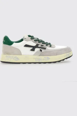 Premiata Sneakers Nous in camoscio e mesh