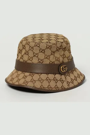 Gucci Cappello in misto cotone con logo jacquard