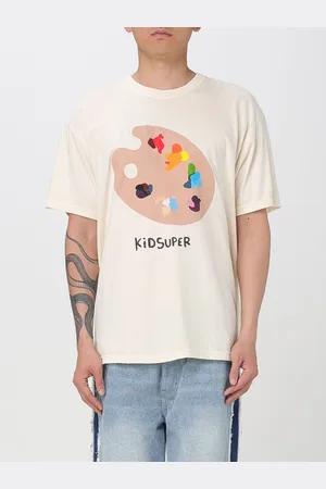 KIDSUPER STUDIOS T-shirt stampata in cotone