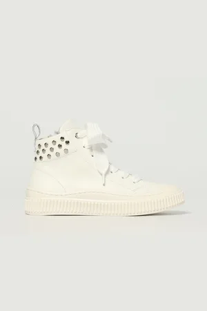 MONNALISA Sneakers in pelle con borchie