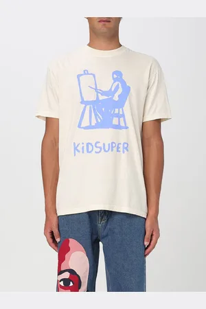 KIDSUPER STUDIOS T-shirt stampata in cotone