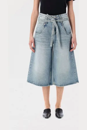 Low Classic Bermuda in denim di cotone