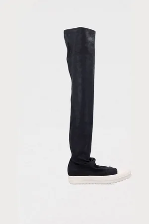 Rick Owens Sneakers Hollywood in denim stretch