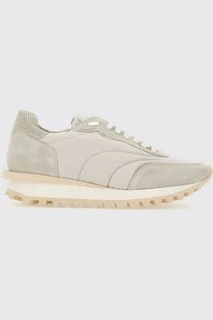 ELEVENTY Sneakers in camoscio e lana