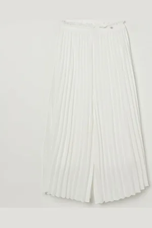 MONNALISA Pantalone plissettato in crepe