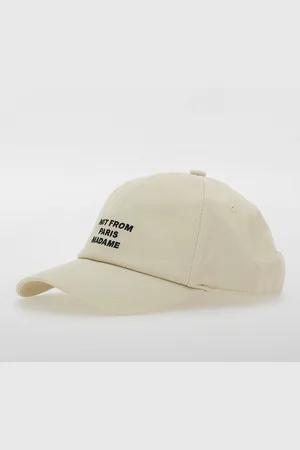 Drôle de Monsieur Cappello in cotone con logo ricamato