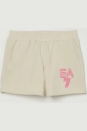 EA7 Pantaloncino sportivo in cotone stretch