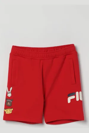 Fila Pantaloncino jogging in cotone con logo