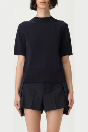 SACAI Maglia in misto cotone
