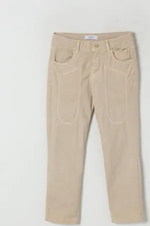 Jeckerson Pantalone in cotone con toppe