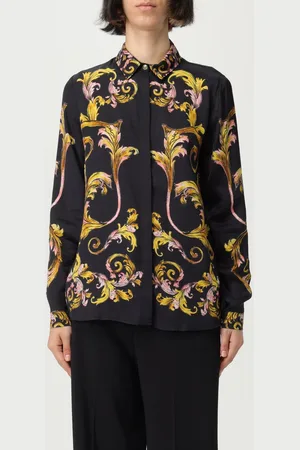 VERSACE Camicia in viscosa stampata