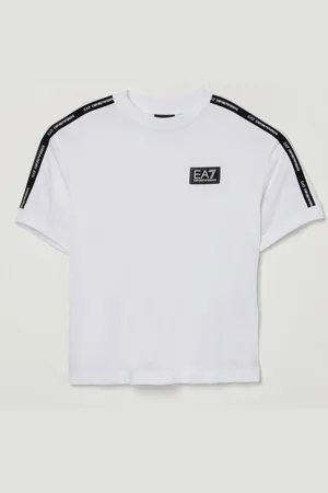 EA7 T-shirt in cotone con logo
