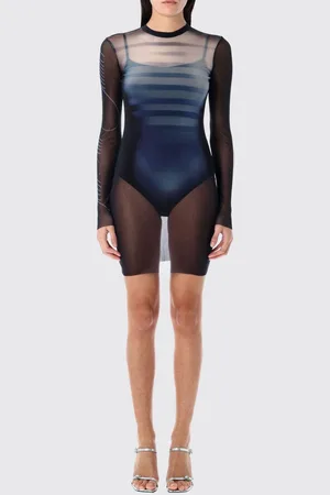 Jean Paul Gaultier Abito in nylon stretch