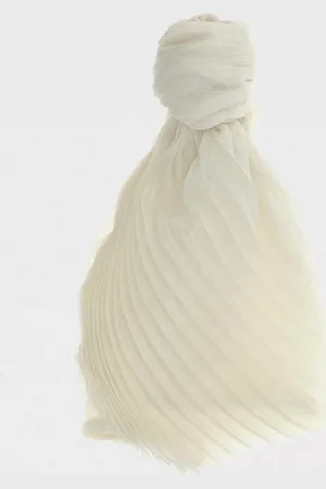 Issey Miyake Sciarpa Washi Pleats in viscosa plissettata