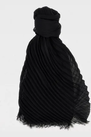 Issey Miyake Sciarpa Washi Pleats in viscosa plissettata
